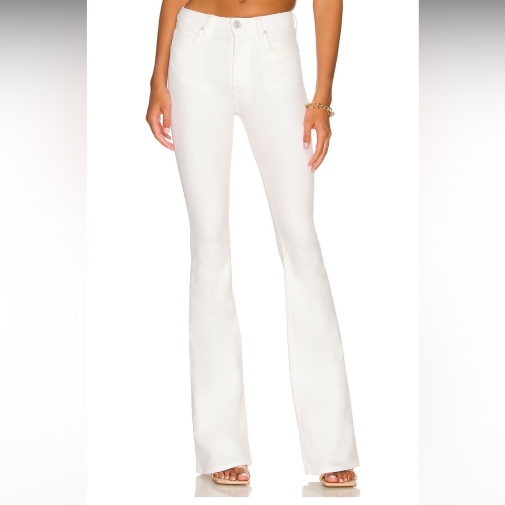 NWOT White Flare Jeans Denim